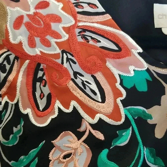 Chico's long flowy blouse 1 - Picture 4 of 8